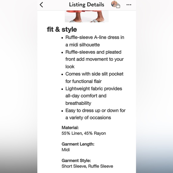 A New Day Ruffle Maxi - Picture 8 of 8